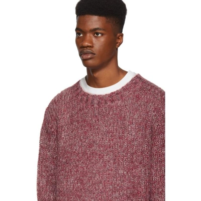 Shop Simon Miller Red And Indigo Mohair Sweater In 93928 Indig