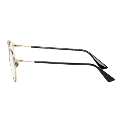 Shop Dior Gold So Real Optical Glasses In J5g Gold