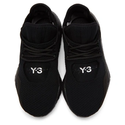 Shop Y-3 Black Saikou Boost Sneakers