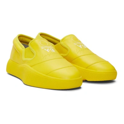 Shop Y-3 Yellow Tangutsu Sneakers In Yllow/yello