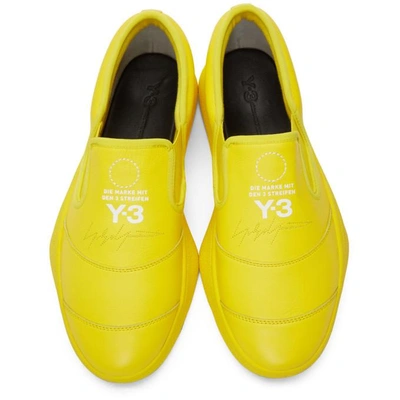 Shop Y-3 Yellow Tangutsu Sneakers In Yllow/yello