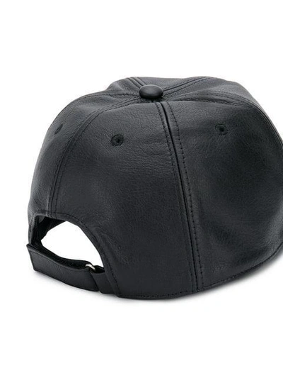 Shop Givenchy Stencil Logo Print Baseball Cap In Black