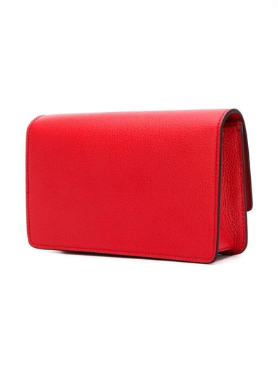 Shop Versace Palazzo Cross Body Bag - Red