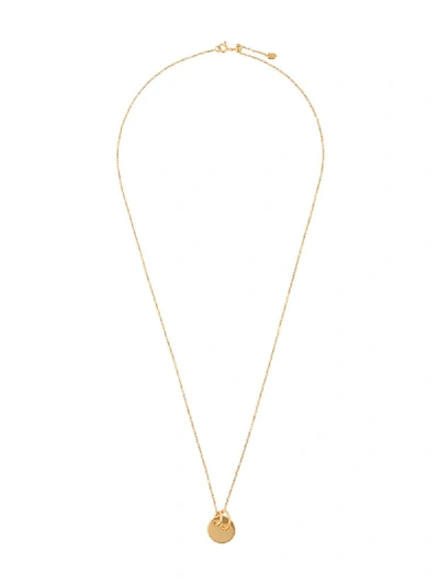 Shop Maria Black 'edison' Necklace - Metallic