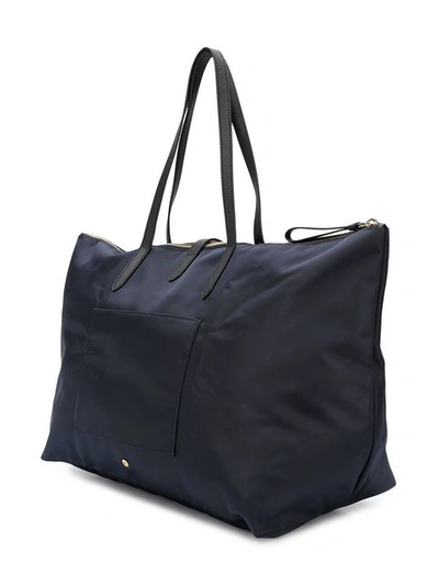 Shop Bally The Tote Bag In Blue