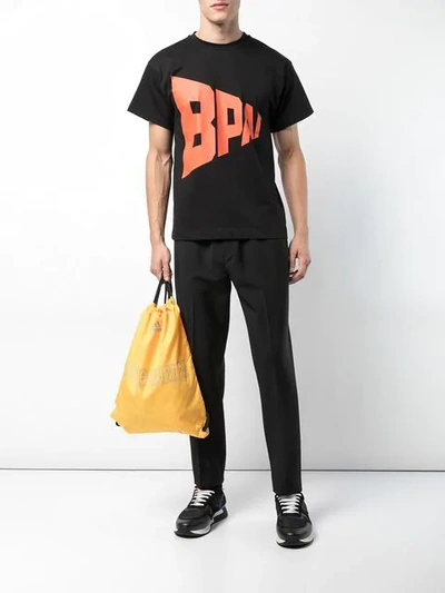 Shop Gosha Rubchinskiy Printed T-shirt In Black