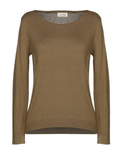 Shop American Vintage Sweater In Military Green