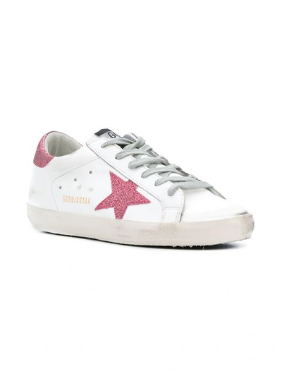 Shop Golden Goose Superstar Sneakers In White