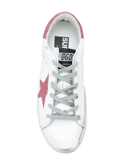 Shop Golden Goose Superstar Sneakers In White