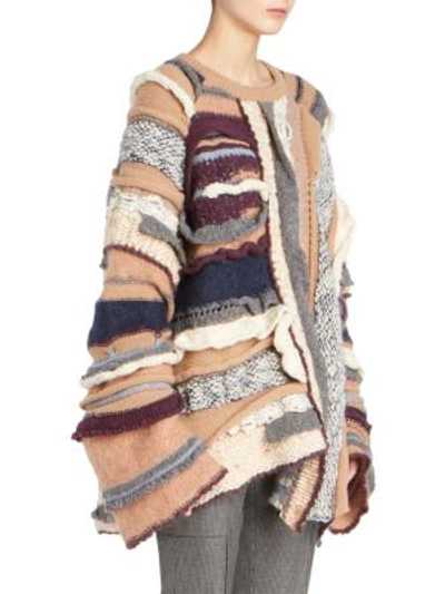 Shop Stella Mccartney Multi-knit Jumper