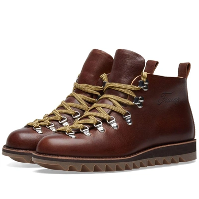 Shop Fracap M120 Natural Vibram Sole Scarponcino Boot In Brown