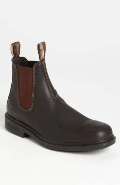 Shop Blundstone Footwear Chelsea Boot In Redwood Leather