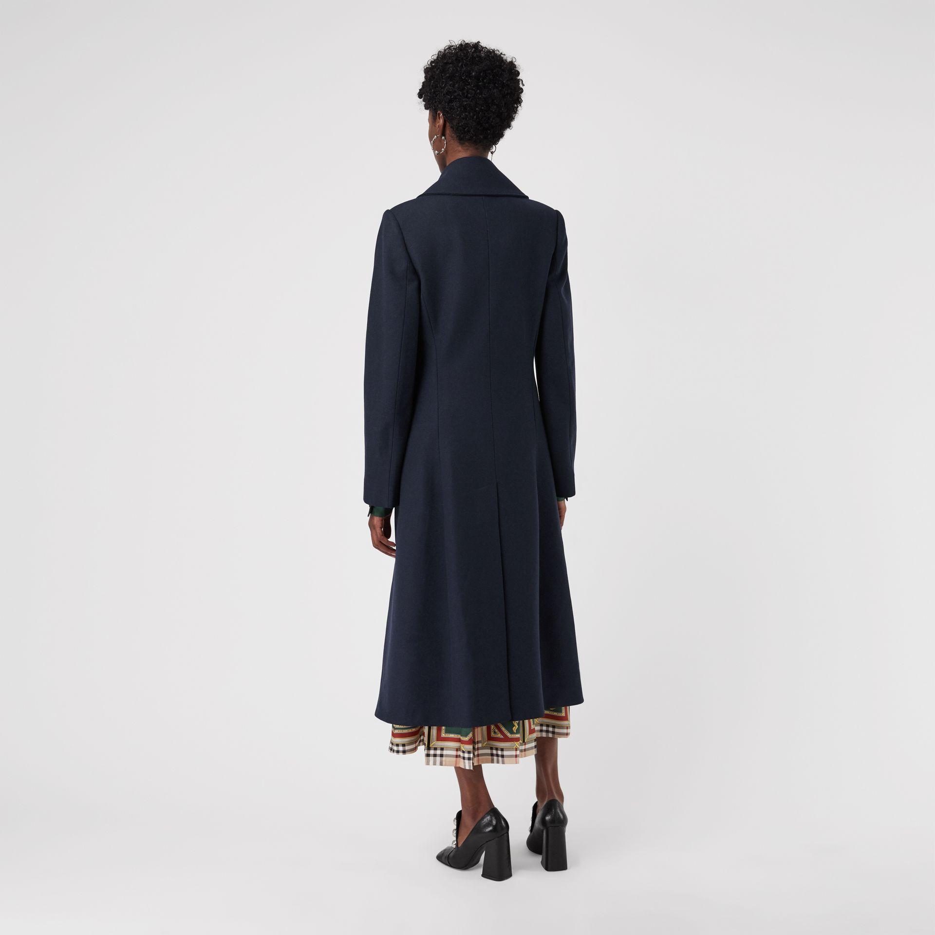 burberry double breasted wool coat