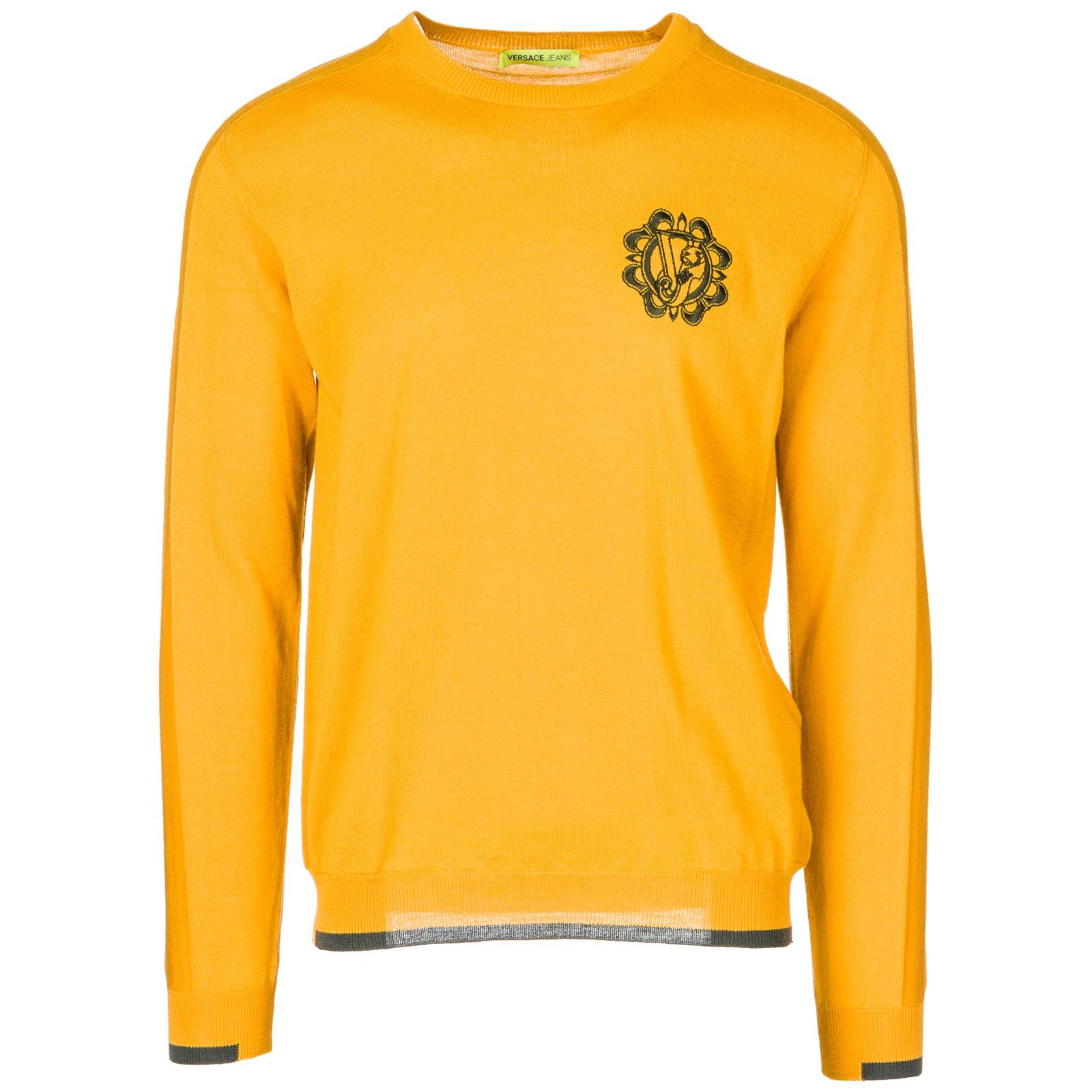 versace yellow sweater