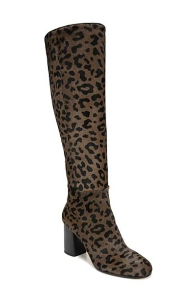 Shop Diane Von Furstenberg Reese Genuine Calf Hair Boot In Leopard