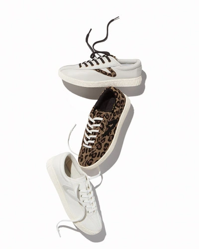 Tretorn Nylite Plus Canvas Sneakers In White