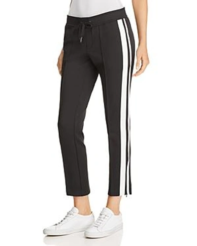 Shop Pam & Gela Cropped Track Pants In Black