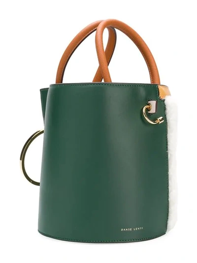 Shop Danse Lente Bucket Shoulder Bag In Green