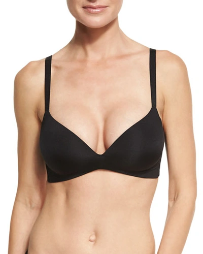 Shop Wacoal Ultimate Side Smoother Wire-free Contour Bra In Sand
