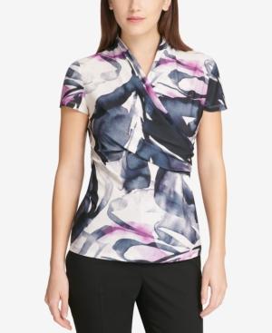 dkny ruched top