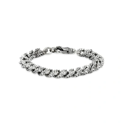 Shop Emanuele Bicocchi Sterling Silver Chain Bracelet