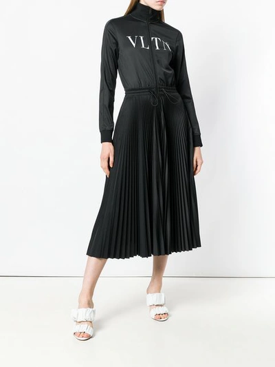 Shop Valentino Vltn Jersey Dress