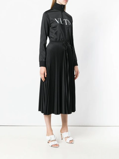 Shop Valentino Vltn Jersey Dress