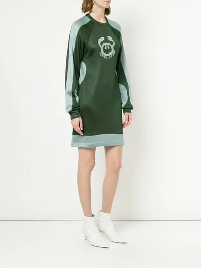 Shop Alexa Chung Sweater Dress - Green