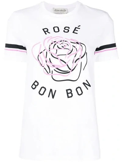 Shop Etre Cecile Rose Bonbon T In White