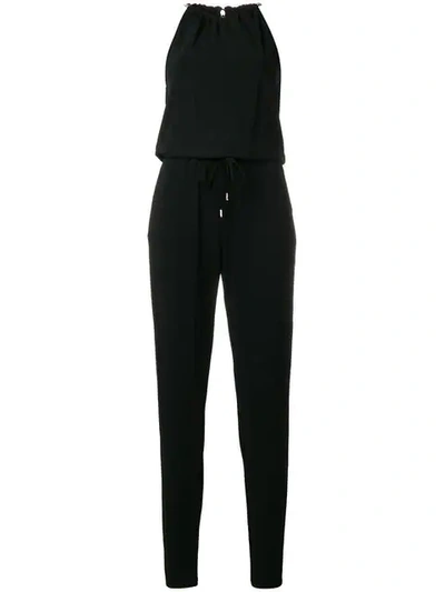 Shop Michael Michael Kors Loose Fit Jumpsuit - Black