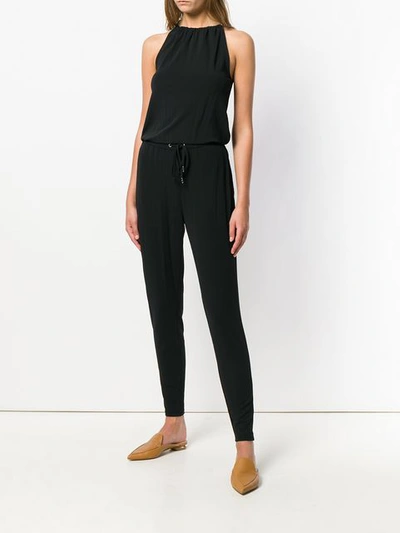 Shop Michael Michael Kors Loose Fit Jumpsuit - Black