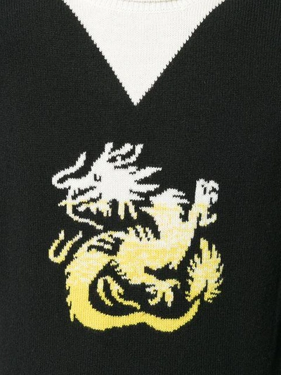 dragon roll neck jumper