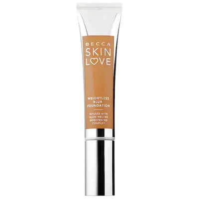 Shop Becca Skin Love Weightless Blur Foundation Bamboo 1.23 oz/ 35 ml