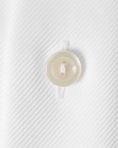 Eton Contrast Contemporary-fit Cotton Dress Shirt In White