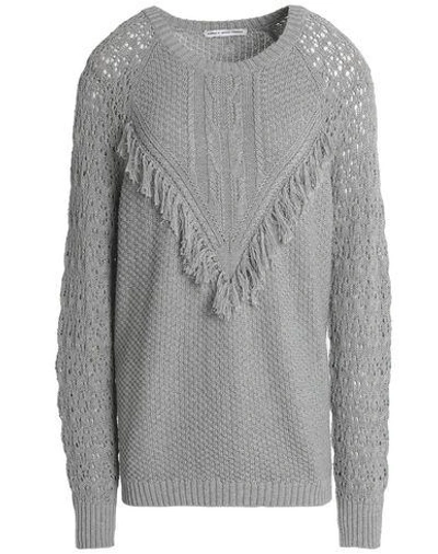 Shop Cotton By Autumn Cashmere Sweater In Light Grey