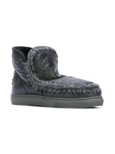 Shop Mou 'eskimo' Boots - Black