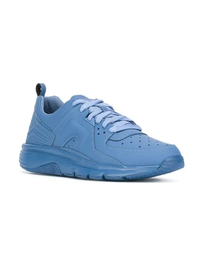 Shop Camper Lace Up Trainers In Blue