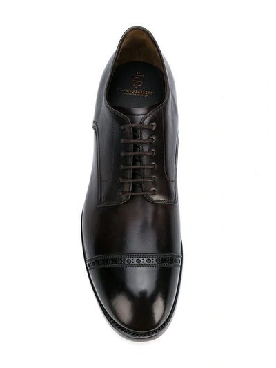 Shop Silvano Sassetti Testa Di Moro Oxford Shoes - Black
