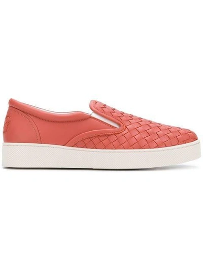 Shop Bottega Veneta Sail Sneakers In Pink