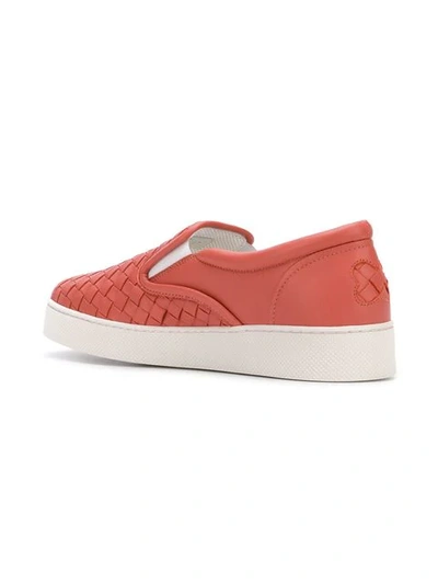 Shop Bottega Veneta Sail Sneakers In Pink