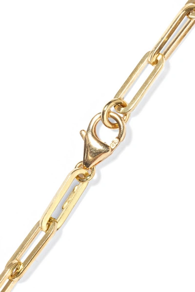 Shop Foundrae 18-karat Gold, Enamel And Diamond Bracelet