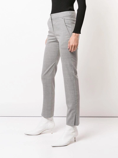 Shop Paco Rabanne Tailored Trousers - Grey