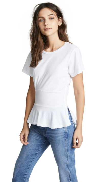 Shop Lna Shift Tee In White