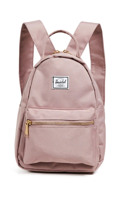 Shop Herschel Supply Co Nova Mini Backpack In Ash Rose