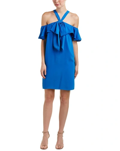 Shop Jay Godfrey Mini Dress In Blue
