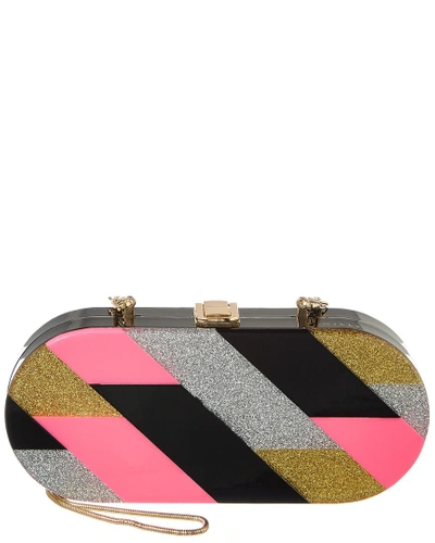 Shop Milly Oval Box Clutch In Pink