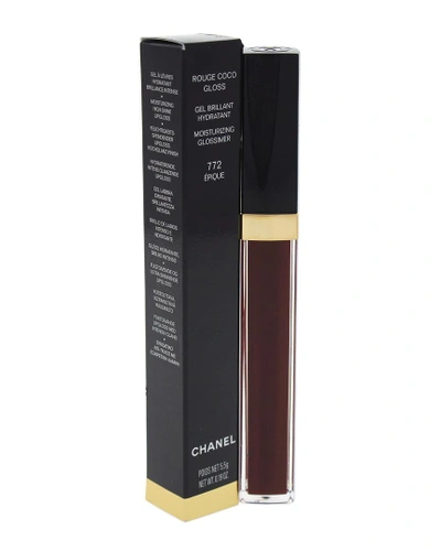 Chanel 0.19oz #772 Epique Rouge Coco Gloss Moisturizing Glossimer In  Nocolor | ModeSens