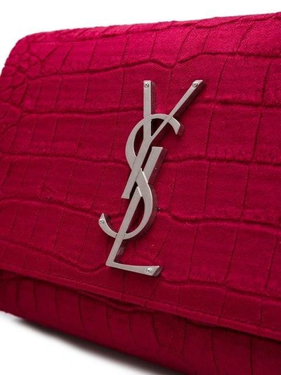 Shop Saint Laurent Kate Shoulder Bag - Red