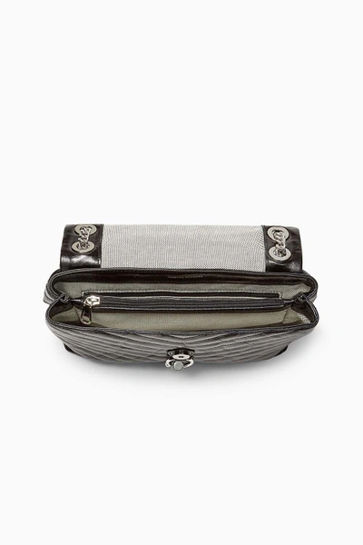 Shop Rebecca Minkoff Black Flap Over Crossbody Bag | Flap Shoulder Bag |