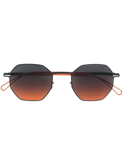 octagonal frame sunglasses